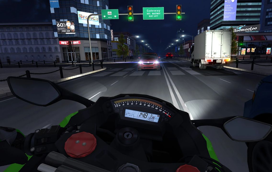 Şu oyunu yıllarca oynadım traffic rider aramızda oynamayan kalmamıştır sanırım.